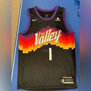 Devin Booker Phoenix Suns Nike The Valley Jersey Size: Men’s Medium